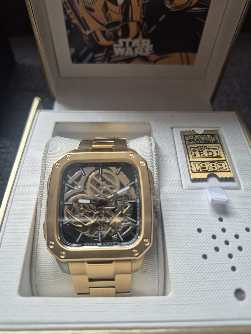 Fossil X Star Wars C3P0 Limited Edition Collectors Watch 0892/1983!